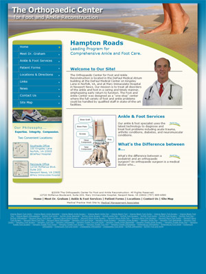 Orthopaedic Center for Foot and Ankle Reconstruction, Orthopaedics